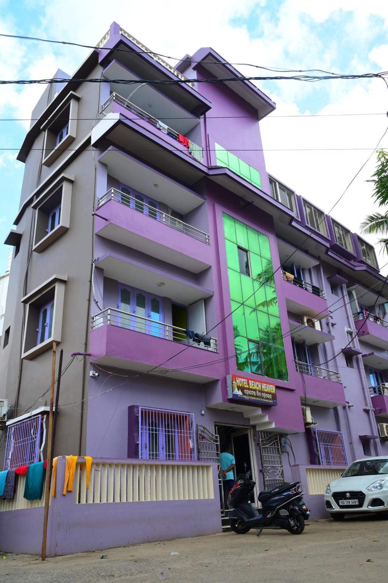 Mor Hotel Beach Heaven-স্বর্গদ্বার গোল্ডেন বিচ এবং মন্দিরের কাছে হোটেল বিচ হেভেন- Near Golden Beach & Temple Best Selling & Best Choice Of Travellers Puri Exterior foto